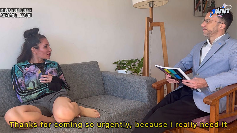 My Psychologist Fucks My Ass MILFANGELQUEEN Ft Adriano Macri MilfAngelQueen (Onlyfans) FullHD 1080p