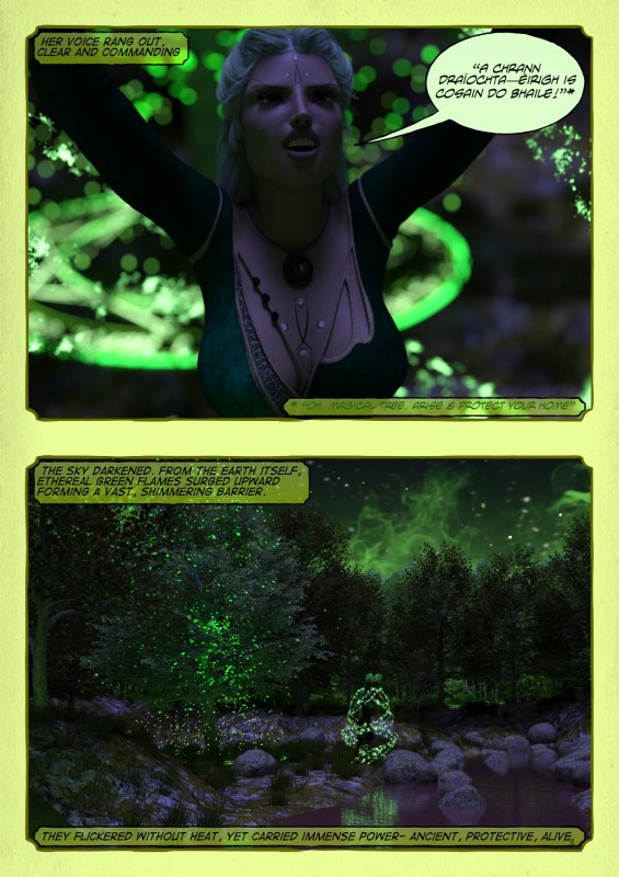 DarkSeeker - The Green Witch 3D Porn Comic