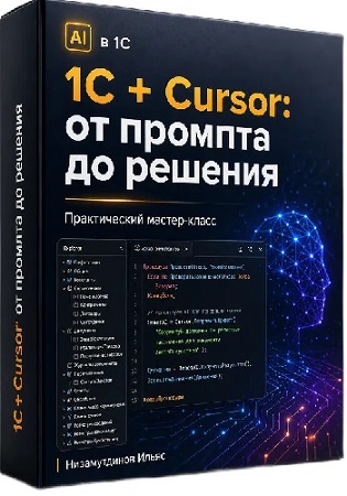 постер к Ильяс Низамутдинов - 1С + Cursor: от промпта до решения (2025) Мастер-класс