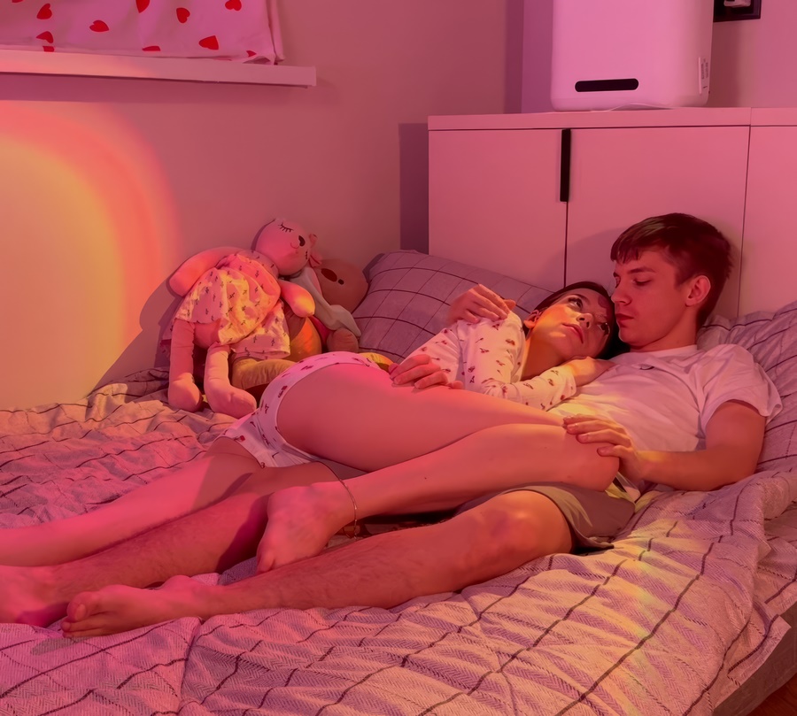 Asya Sky Cheating With Hot Asyasky In The Presence Of His Girlfriend
