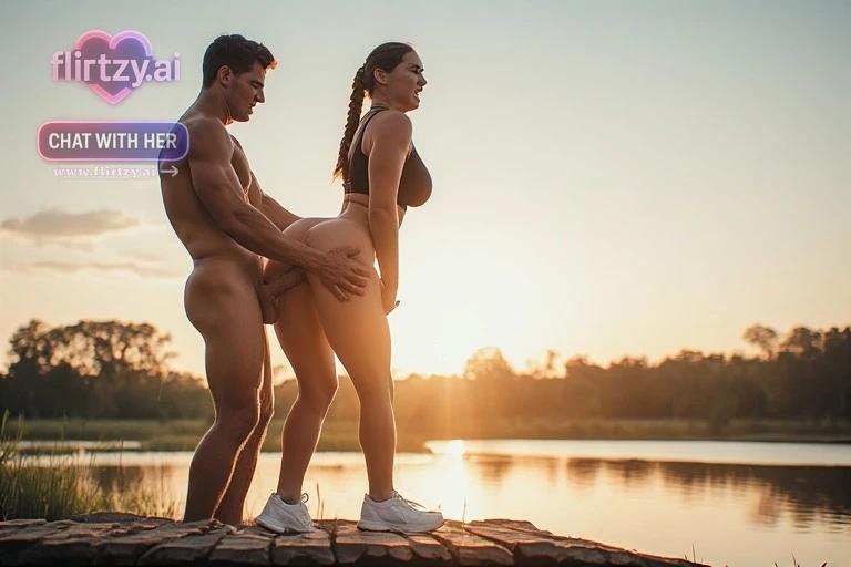 Flirtzyai - Bloomwoven Fantasies of Shimmering Dusk AI Porn