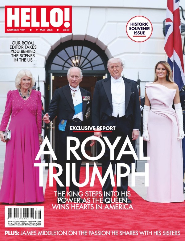 HELLO! UK - Historic souvenir Issue, No1941, 11 May 2026