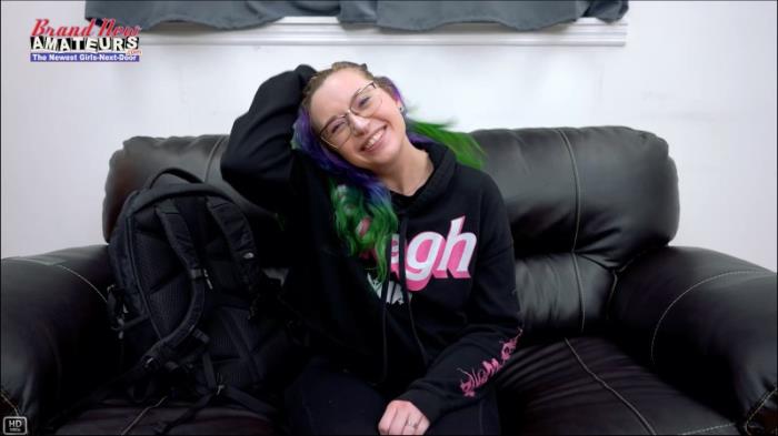 Lucy T - Green & Purple Hair Late 20s Hottie Audition [FullHD 1080p]