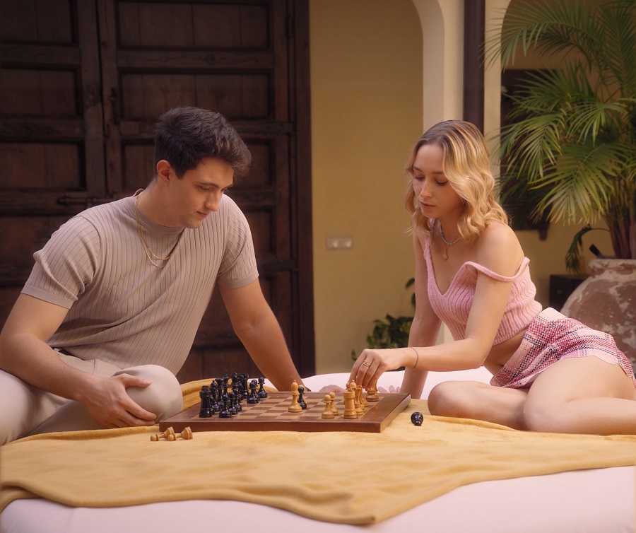 Kelly Collins Romantic Sex After Playing Chess
