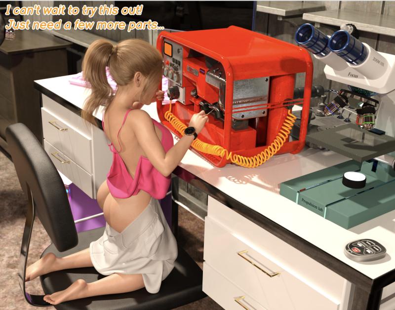 WereyWorks - Vanessa's Variable Volumizer 5 3D Porn Comic
