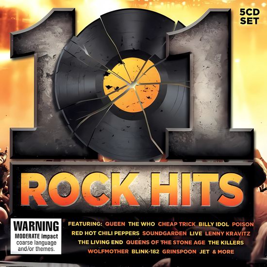 101 Rock Hits (5CD)