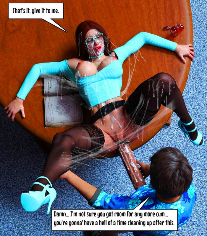 Classic Silke 15: Playing the Part 3D Porn Comic
