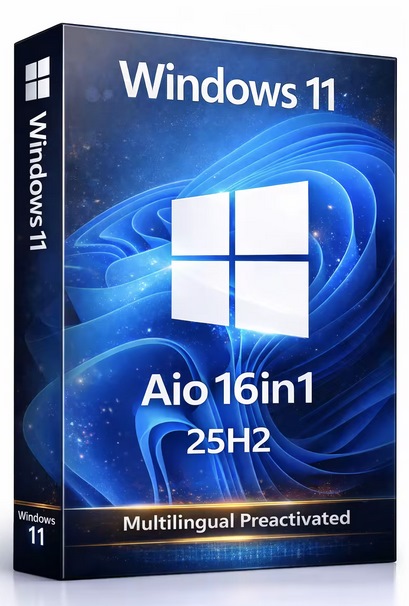 Windows 11 Aio 16in1 25h2 Build 26200.8328 (no Tpm Required) Multilingual...