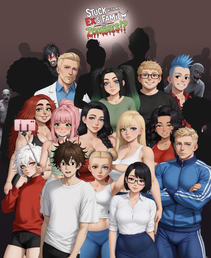 PuushiSama - Stuck with my Ex's Family and ZOMBIES!? Ver.1.3 + DLC