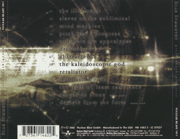 Scar Symmetry - Pitch Black Progress (2006) (Lossless + mp3)