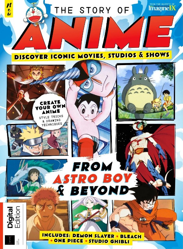 ImagineFX Presents - The Story of Anime, 1st edition 2026
