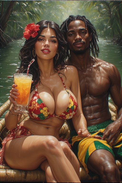 Stormbringer - A Taste of Jamaica 4 3D Porn Comic