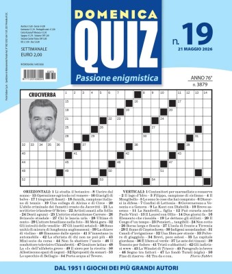 Domenica Quiz N.19 - 21 Maggio 2026