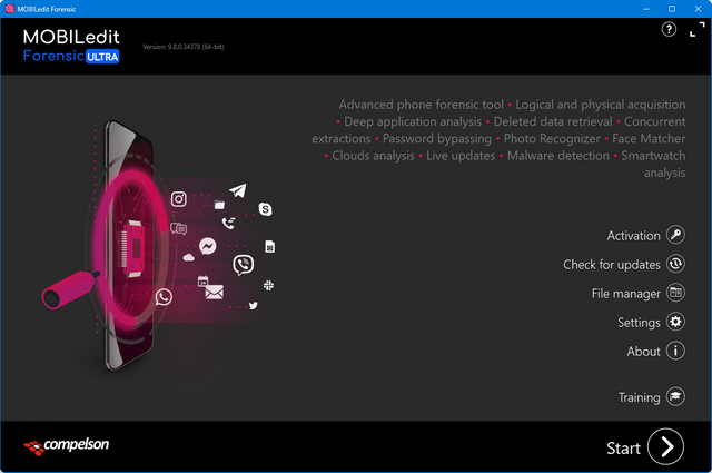 MOBILedit Forensic Ultra 9