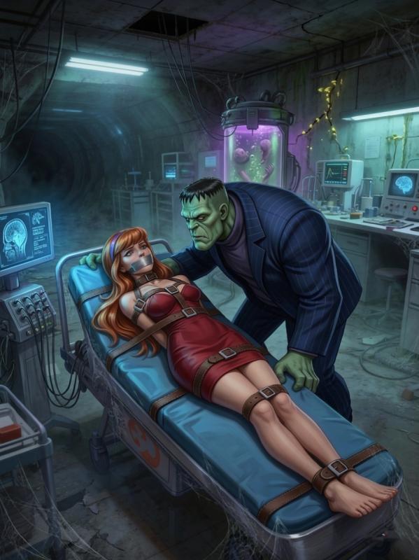 Omar-0097 - Daphne Blake Meets Frankenstein - AI Generated AI Porn