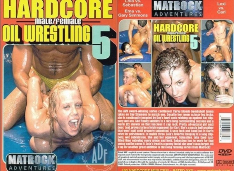 Hardcore Male Female Oil Wrestling 5