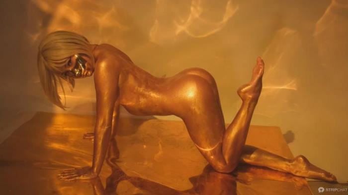 ami Katana - golden oil show [HD 960p]