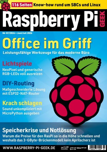 Raspberry Pi Geek - Juni/Juli 2026