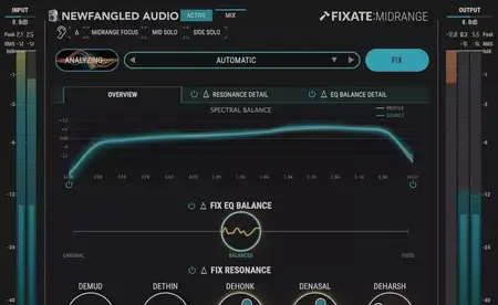 Newfangled Audio FixateMidrange v1.0.0 macOS