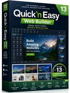 Quick 'n Easy Web Builder 13.0 Multilingual + Portable