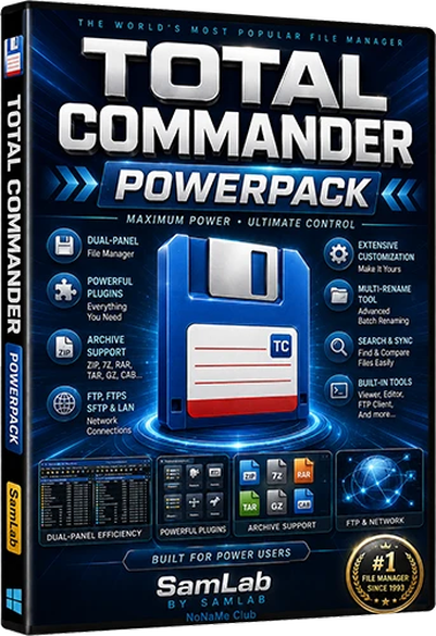 Total Commander 11.57 PowerPack + Portable 2026.05 by SamLab [Multi/Ru]