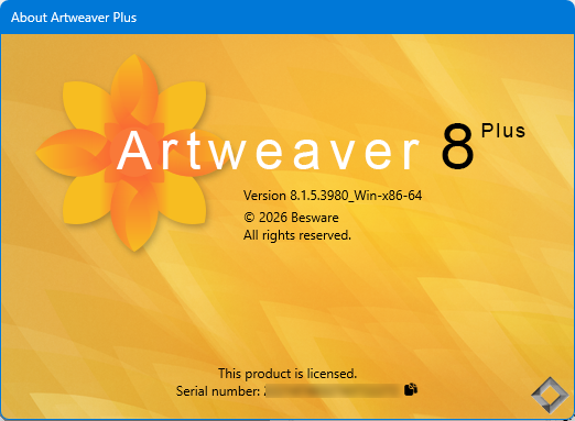 Artweaver Plus 8.1.5.3980
