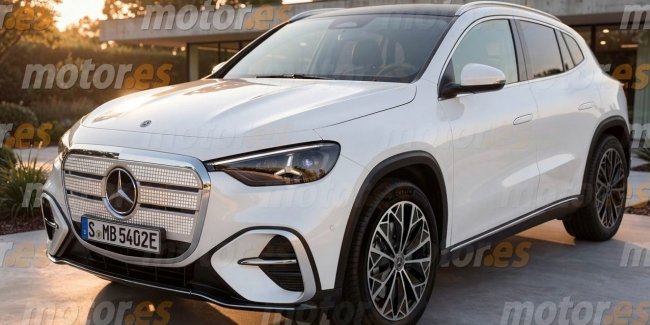 Майбутній Mercedes-Benz GLA показали на перших рендерах