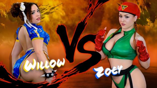 Willow Ryder, Zoey Uso - Willow Ryder vs Zoey Uso! Fight! - Street Fighter Parody [FullHD 1080p]