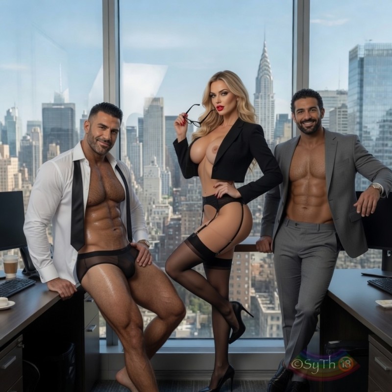 SynthThirst - Bisexual Finance Bros AI Porn