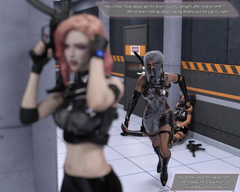 Agent Z3R0 - Lace & Loaded I: Sealed with a K.i.S.S. 01-06 AI Porn