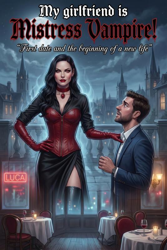 Nikk124 - My girlfriend is a mistress vampire Chapter 1 3D Porn Comic