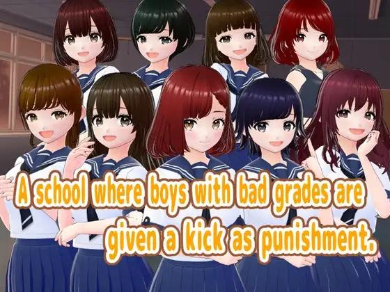 girl's.FC - A school where boys with bad grades are given a kick as punishment. Ver.1.0 Final English