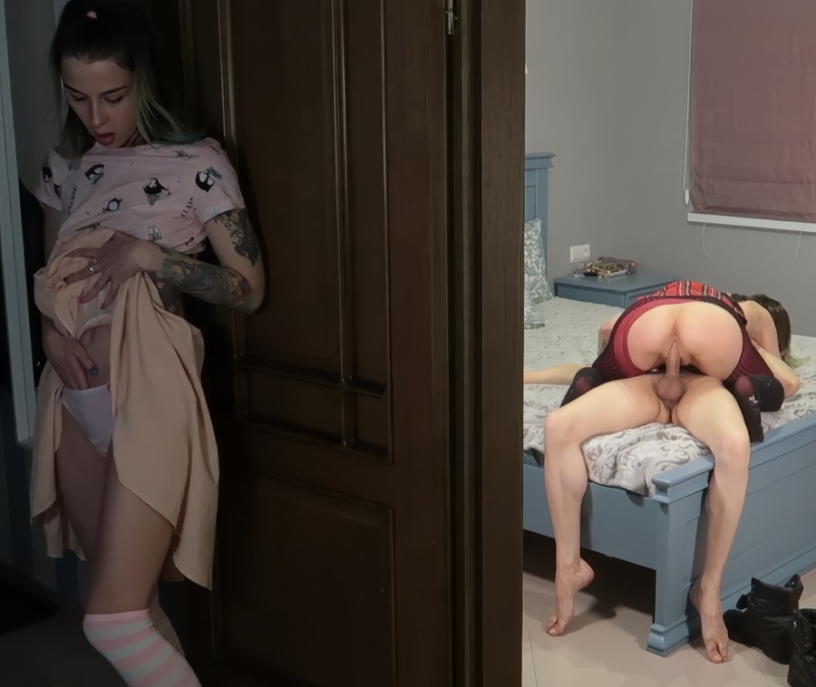 Laruna Mave Wtf?! I Caught My StepSister Getting Fucked By Her Boyfriend!