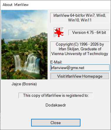 IrfanView 4.75