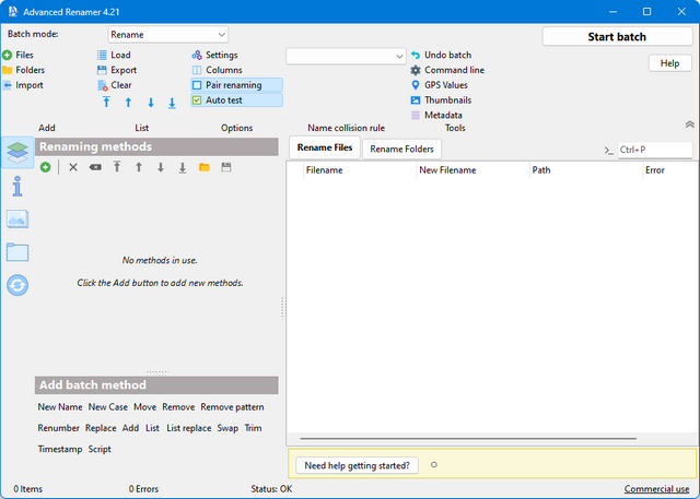 Advanced Renamer Commercial 4.21