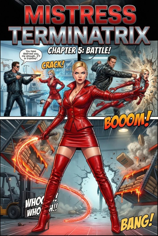 Nikk124 - Mistress Terminatrix Chapter 5 BATTLE Porn Comics