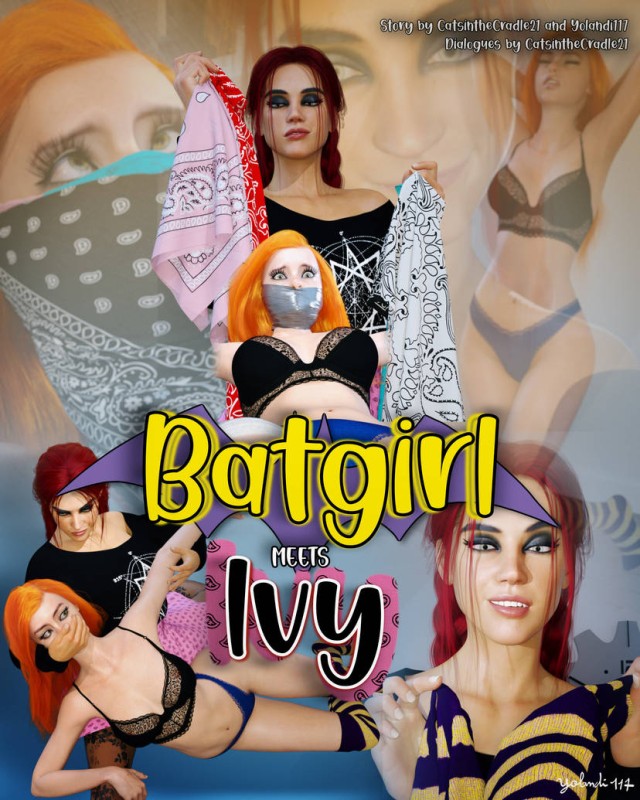 Yolandi117 - Batgirl Meets Ivy 3D Porn Comic