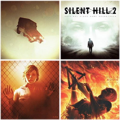 Silent Hill 1, 2, 3, 4 Original Video Game Soundtrack (Vinyl-Rip) (2017-2021) FLAC