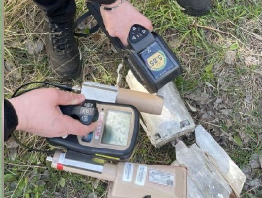 На Чернігівщині виявили підвищену радіацію на уламках російського дрона