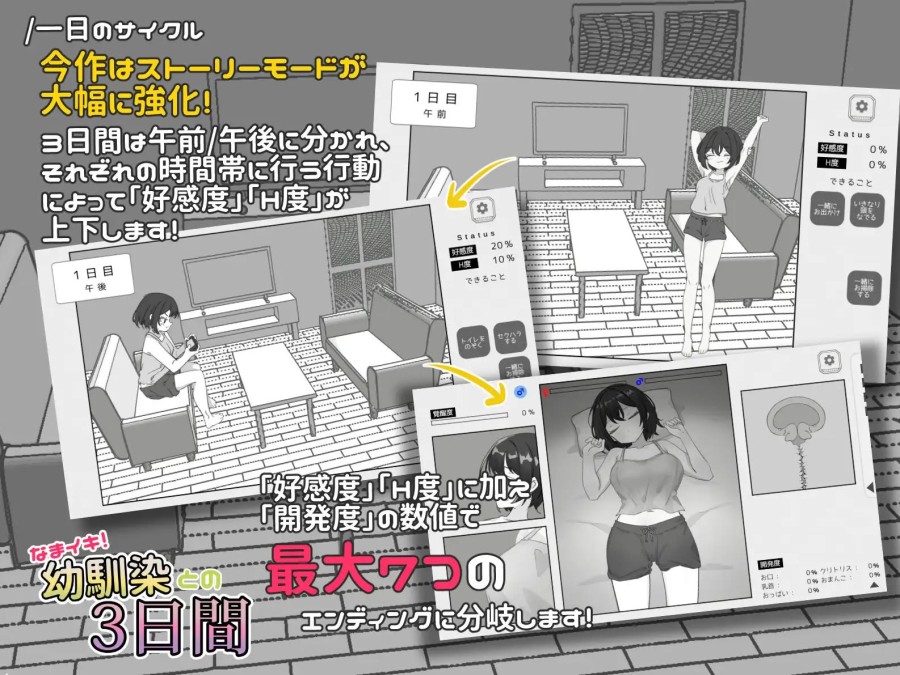 Shabu-ting HD - Cheeky! 3 Days with My hood Friend v1.1 Final (eng) Adult Game