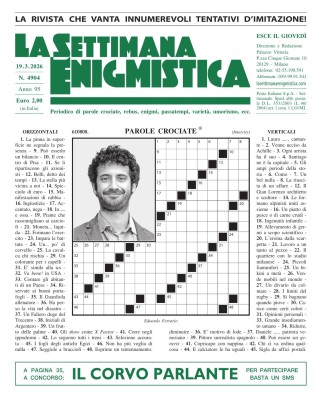 La Settimana Enigmistica N.4904 - 19 Marzo 2026
