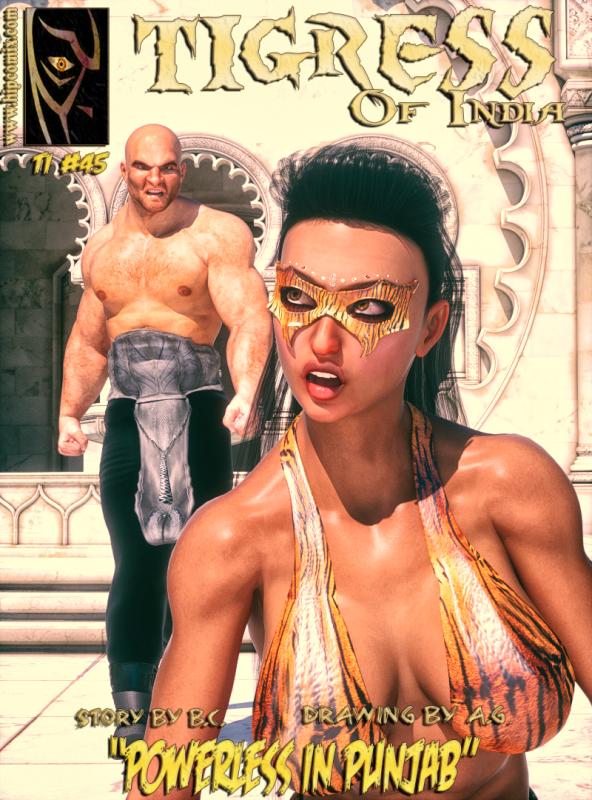 AG - HipComix - Tigress of India: Powerless in Punjab 39-46 3D Porn Comic