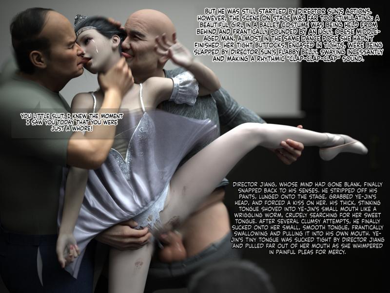 Connector_Jp - The Fall Of The Swan vol.1 - The nightmare of a ballet dancer - English 3D Porn Comic