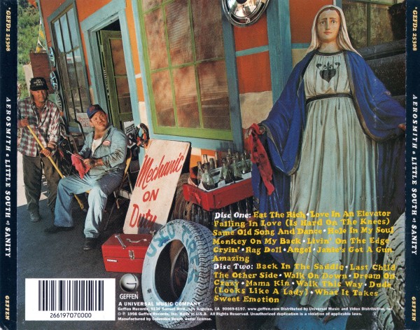 Aerosmith - A Little South Of Sanity (1998) (2 CD Live) (Lossless + mp3)