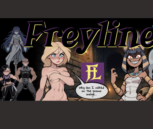 Purple Octopus - Freyline v1.5-Demo Adult Game