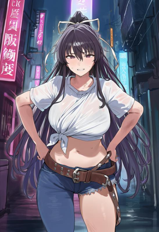 [Patreon] (Milk Tooth) Kaori Kanzaki Back Alley (AI Generated) AI Porn