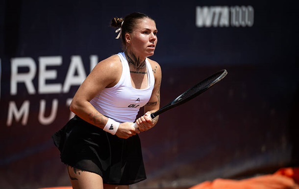 Олейникова впервые выиграла матч в основной сетке Грендслема