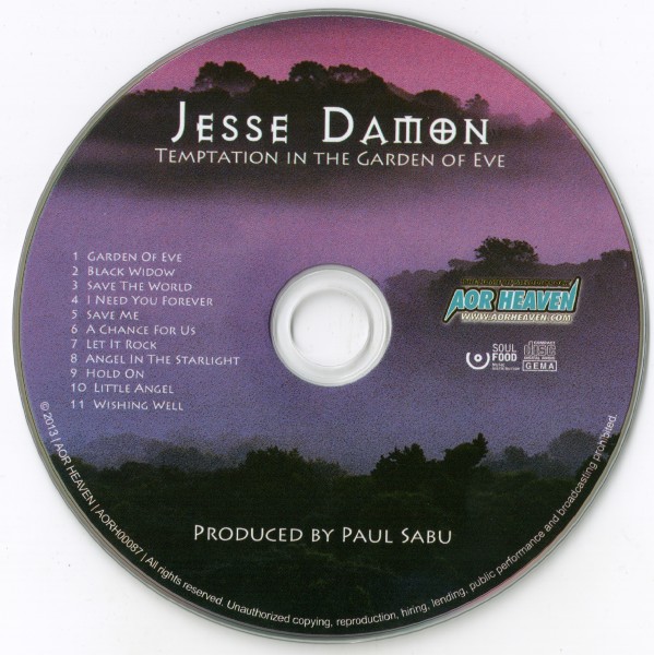 Jesse Damon - Temptation In The Garden Of Eve (2013) (Lossless + mp3)