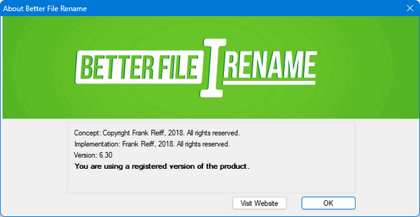 Better File Rename 6.30