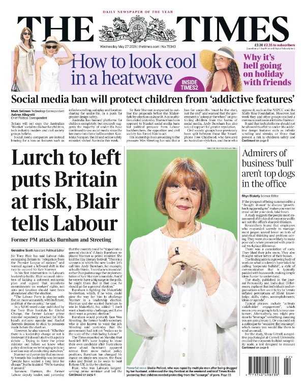 The Times - May 27, 2026